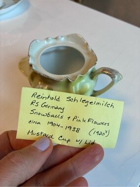 Reinhold Schlegelmilch german Floral Porcelain Creamer